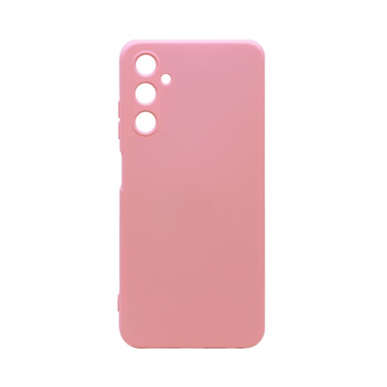 Capa de Silicone com Moldura de Câmera para Samsung Galaxy A05S Rosa